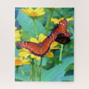 Puzzle Jardin d'été papillon - 16x20 - 520 pc