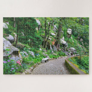 Puzzle Jardin du château des Maures, Sintra, Portugal