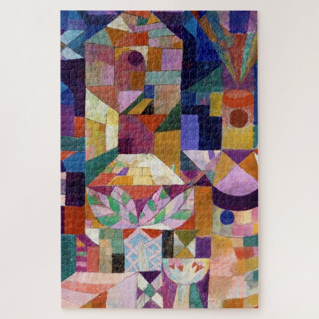 Puzzle Jardin du château, Paul Klee (Vertical)