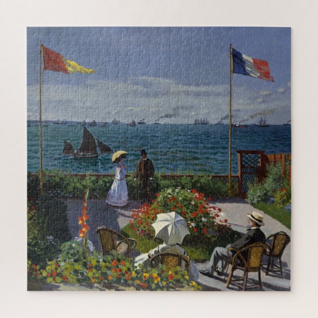 Puzzle Jardin du Monet à Sainte-Adresse (Vertical)