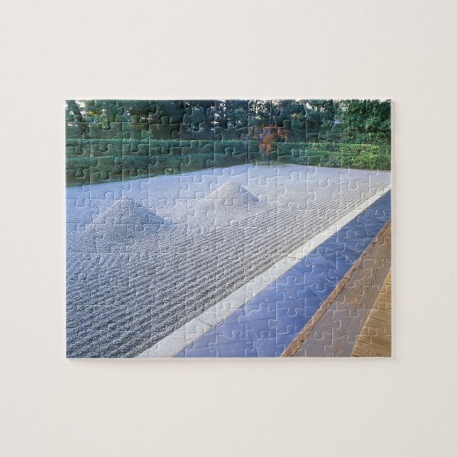 Puzzle Jardin du temple Daisen-in, Daitokuji, Kyoto, Japo (Horizontal)