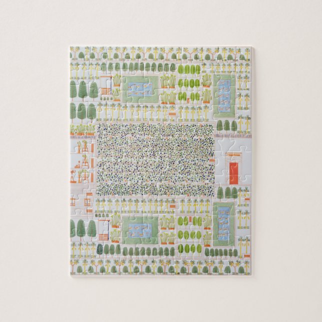 Puzzle Jardin d'un haut honorable égyptien, de (Vertical)