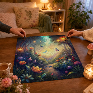 Puzzle Jardin Enchanté du Crépuscule - Cadeau de la Forêt
