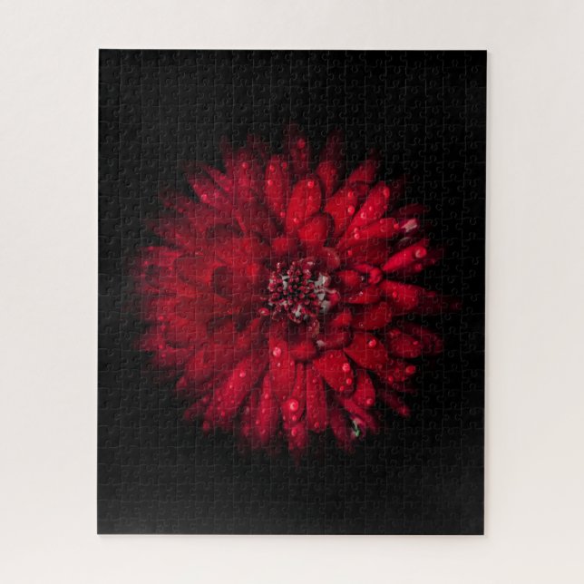 Puzzle Jardin Fleurs No 45 Version couleur (Vertical)