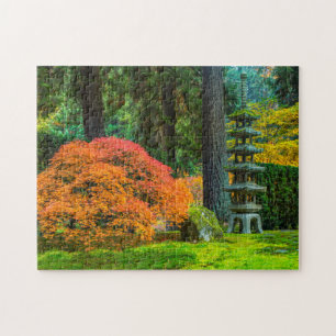 Puzzle Jardin Japonais En Automne À Portland, Oregon