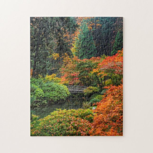Puzzle Jardin Japonais En Automne À Portland, Oregon 5 (Vertical)