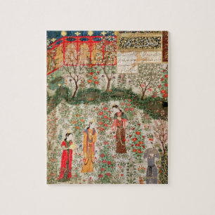 Puzzle Jardin persan, XVème siècle (la semaine sur le