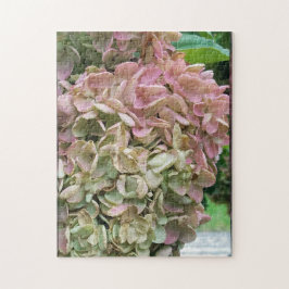 Puzzle jardin romantique hydrangée