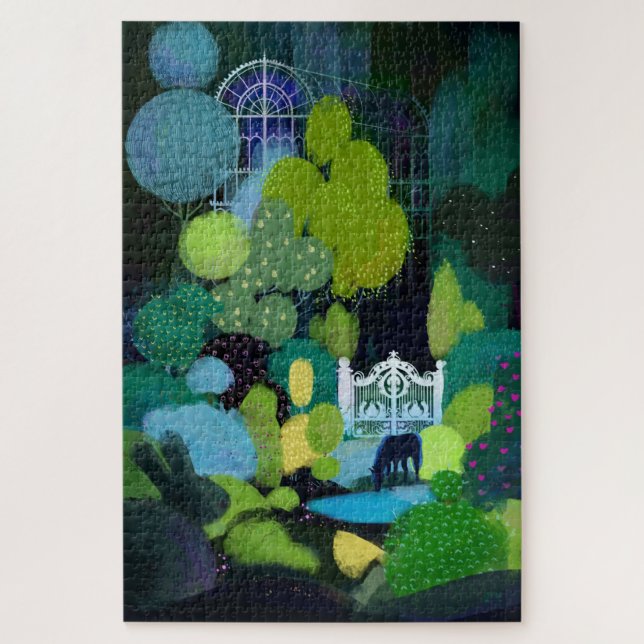Puzzle Jardin secret de nuit (Vertical)