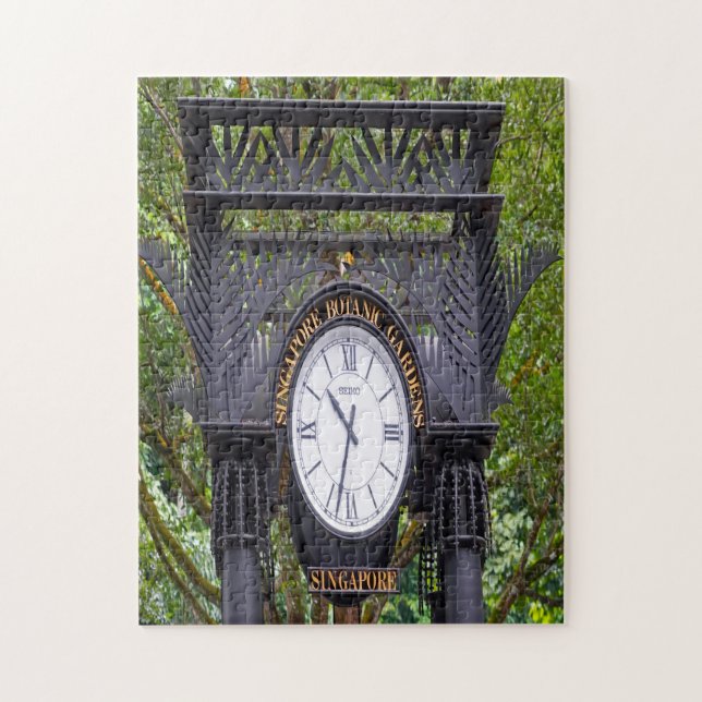 Puzzle Jardins botaniques de Singapour. (Vertical)