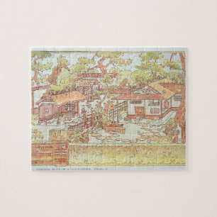 Puzzle Jardins de yuan de Ming de yuan, Pékin, 1783-86