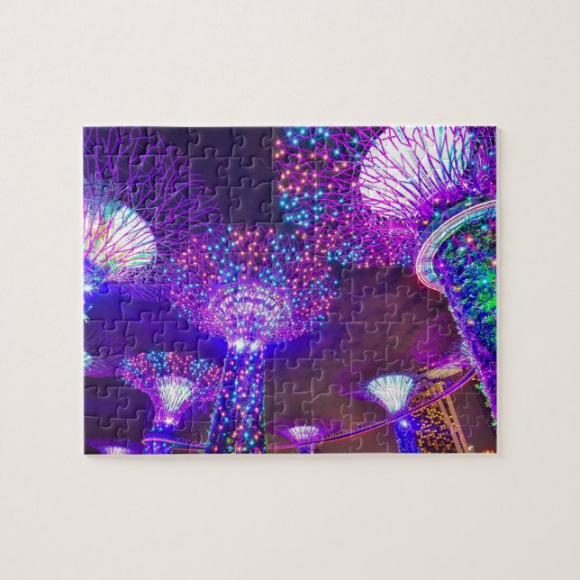 Puzzle Jardins le long de la baie de Singapour. (Horizontal)