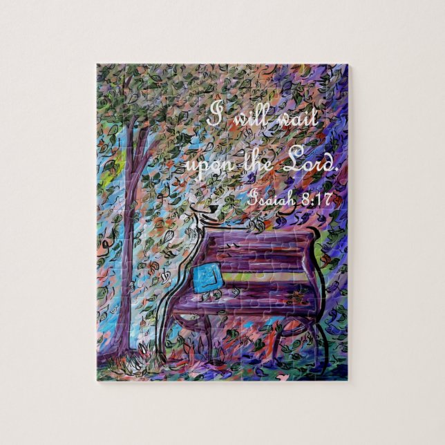 Puzzle J'attendrai sur le seigneur (Vertical)