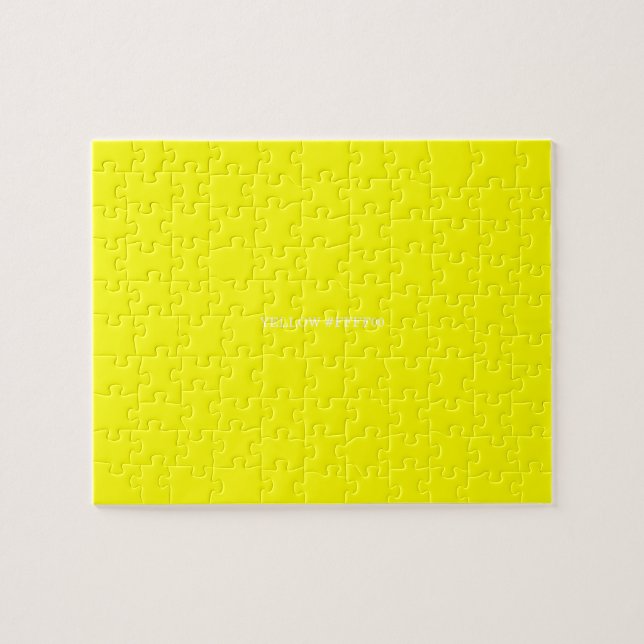 Puzzle jaune (Horizontal)