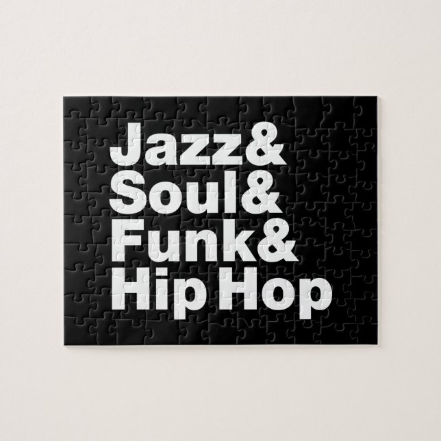 Puzzle Jazz et âme et trouille et hip hop (Horizontal)