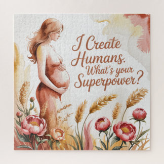 Puzzle Je crée des humains. Quelle est votre superpuissan