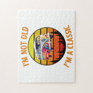 Puzzle Je ne suis pas vieux Je suis une voiture classique