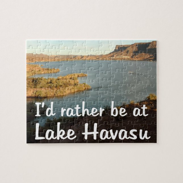 Puzzle Je serais plutôt à la casse-tête de Lake Havasu (Horizontal)
