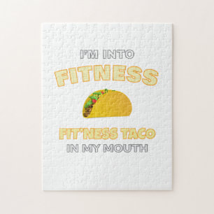 Puzzle Je suis dans la forme physique, taco de forme
