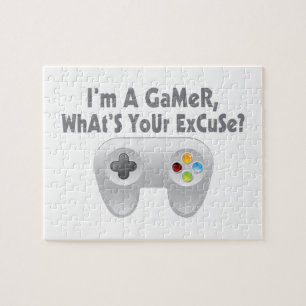 Puzzle Je suis un Gamer ce qui est votre excuse