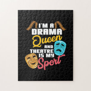 Puzzle Je Suis Une Reine Du Drame