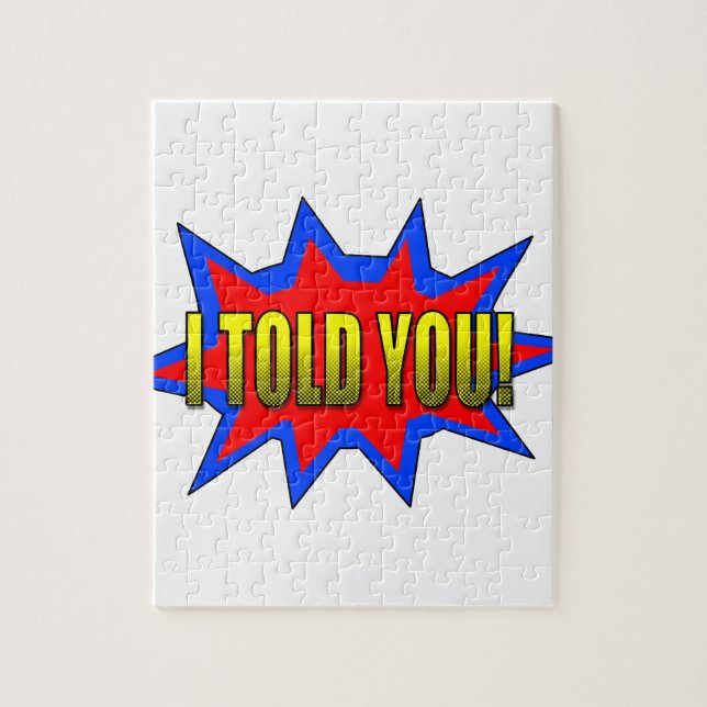 Puzzle Je T'Ai Dit (Vertical)