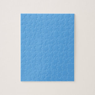 Puzzle Jeans bleus (couleur solide)