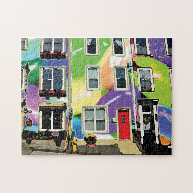 Puzzle Jellybean Row (Horizontal)