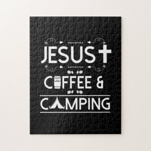 Puzzle Jesus Café Et Camping