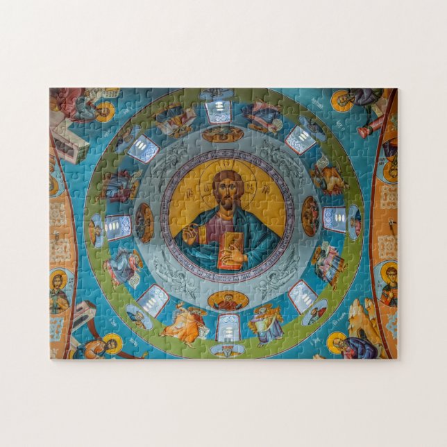 Puzzle Jésus Christ Pantocrator, Seigneur de toute icône (Horizontal)
