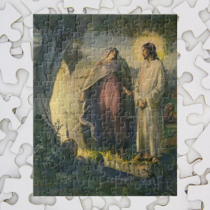Puzzle Jésus Christ ressuscité par la tombe par ML Greer