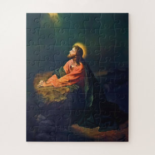 Puzzle Jesus Gethsemane Agonie Jardin Mont Olives Hofman