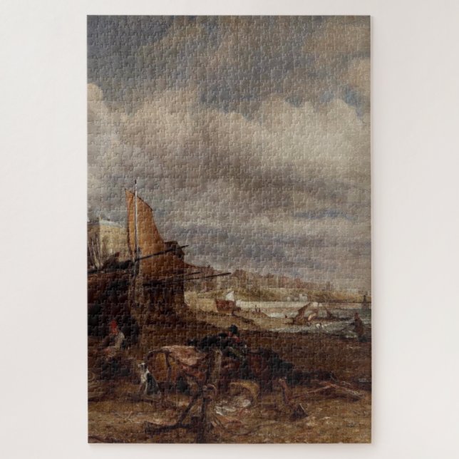 Puzzle Jetée à chaînes de Brighton par John Constable (Vertical)