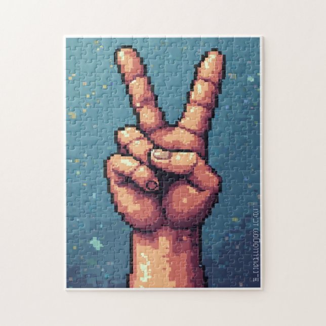 Puzzle Jeu d'activité de mosaïque à image cachée patrioti (Vertical)