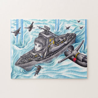 Puzzle Jeu de bataille navale.