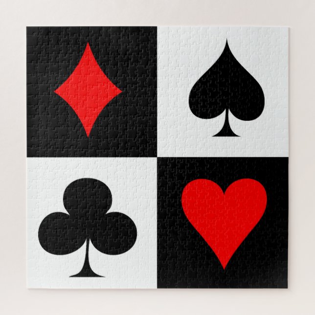 Puzzle Jeu de cartes (Vertical)