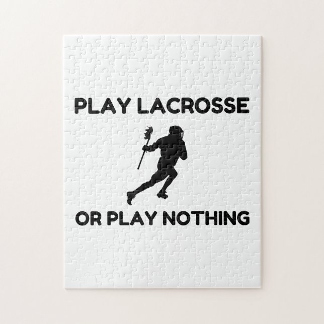 PUZZLE JEU DE LACROSSE OU NOTHING (Vertical)