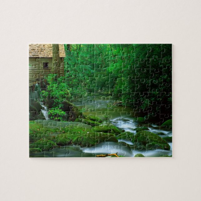 Puzzle Jeu Puzzle-Lush Forest Creek (Horizontal)