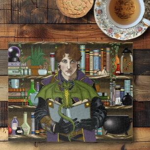 Puzzle Jeune Bibliothèque de Livres de Fantaisie de Magic