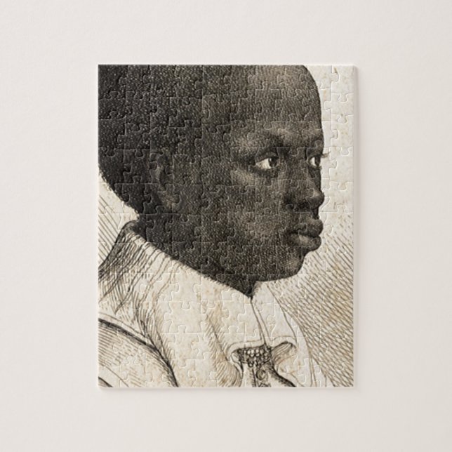 Puzzle Jeune nègre par Wenceslaus Hollar (Vertical)