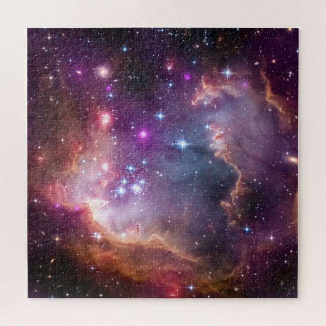 Puzzle Jeunes Étoiles Dans Le Petit Nuage Magellanique. (Horizontal)