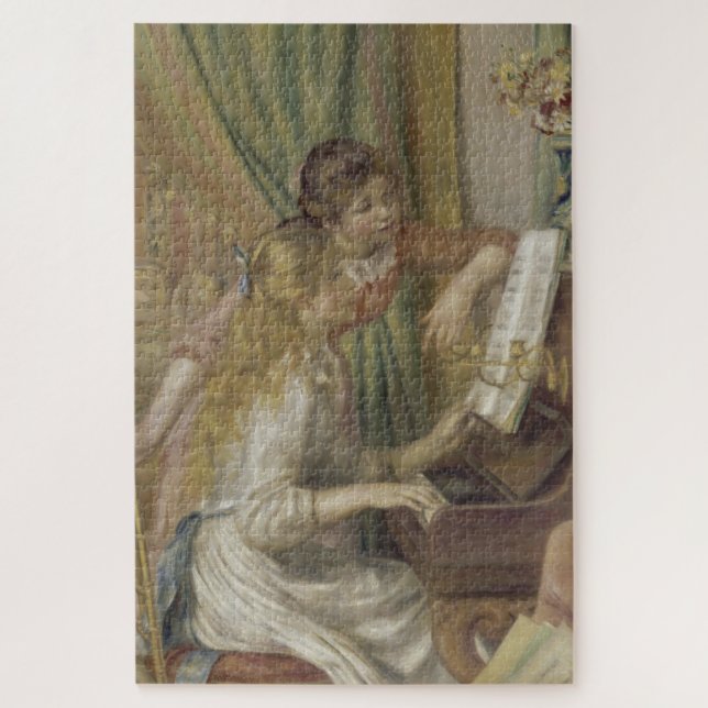 Puzzle Jeunes filles au piano (Vertical)