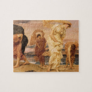 Puzzle Jeunes Filles Grecques Ramassant des Cailloux de L