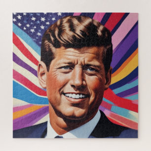 Puzzle JFK John F. Kennedy Inspiration motivationnelle