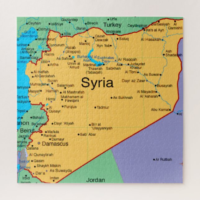 Puzzle Jigsaw Puzzle, énigme de Syrie (Vertical)