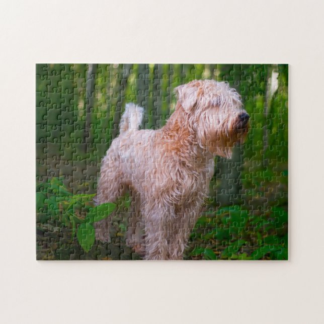 Puzzle Jigsaws de Chien De Terrier. (Horizontal)