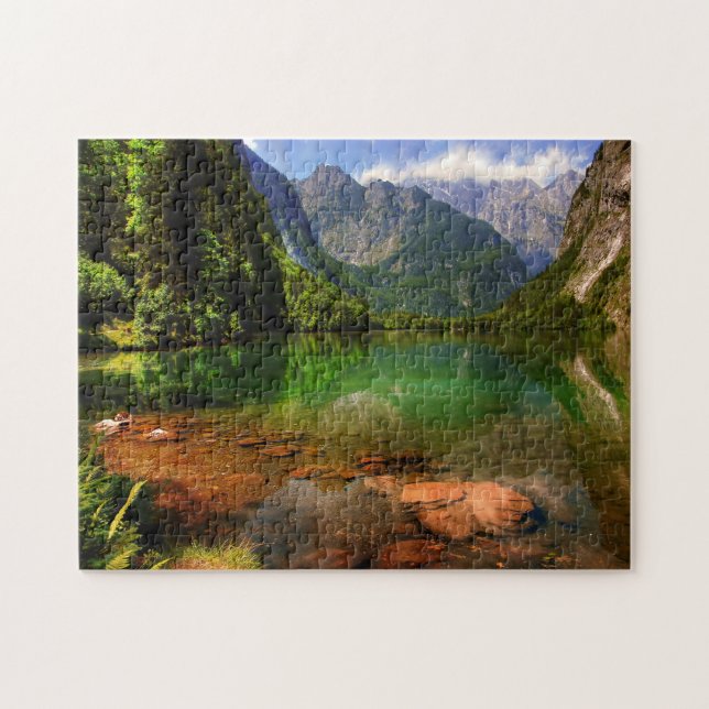 Puzzle Jigsaws Königssee Bavière. (Horizontal)