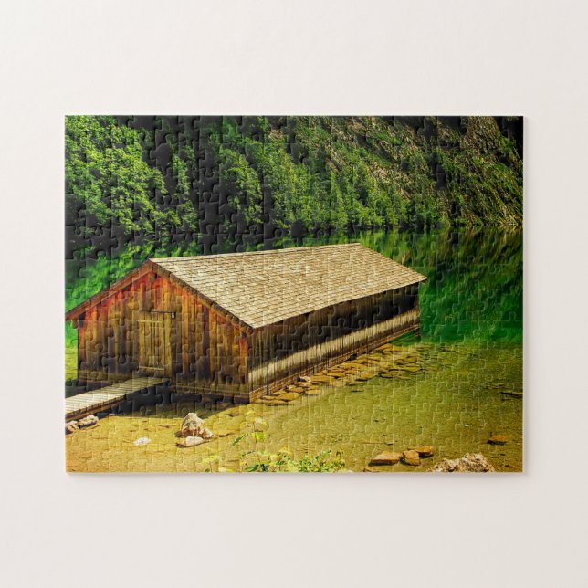 Puzzle Jigsaws königssee Berchtesgaden Park. (Horizontal)