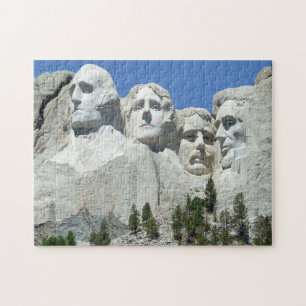 Puzzle Jigsaws Mont Rushmore.
