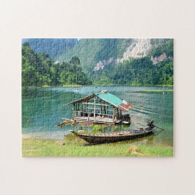 Puzzle Jigsaws Thaïlande khao Sok Park. (Horizontal)